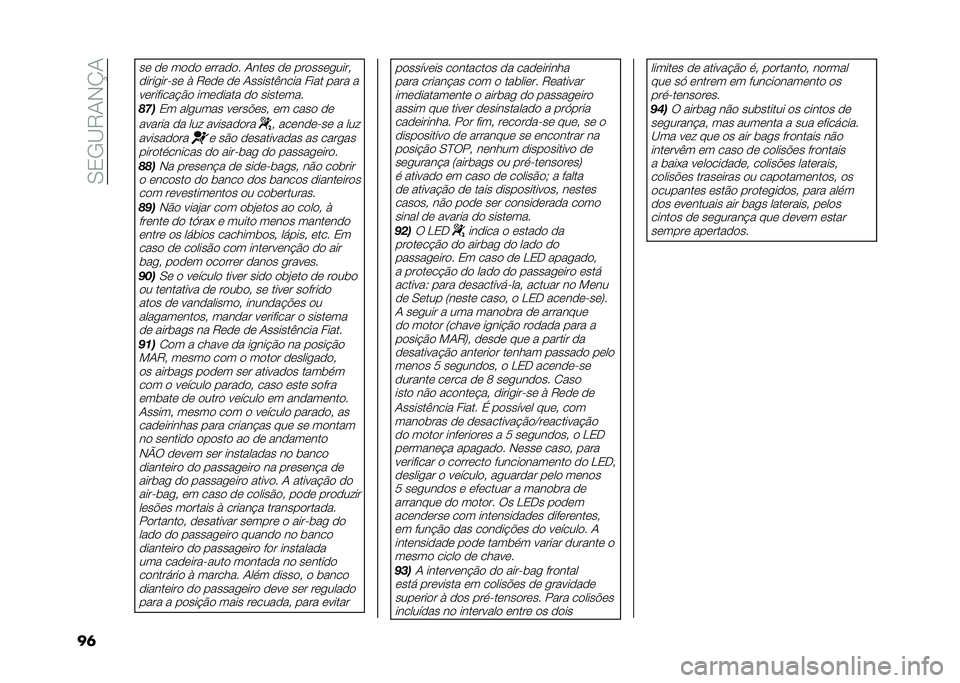 FIAT 500L 2020  Manual de Uso e Manutenção (in Portuguese) ��0�3�/�B�9�1�-�K�1
��	
�� �� ���� ������� �1���� �� �������
����#
�����
���"�� �* �9��� �� �1������)���� ���� ���� ����������$�