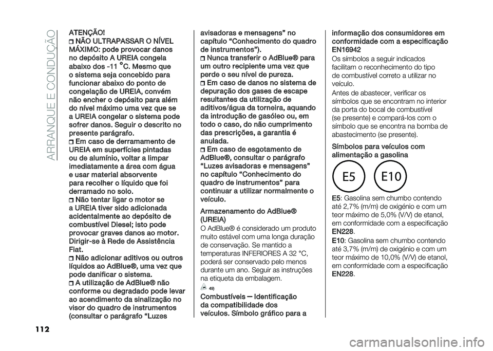 FIAT 500L 2021  Manual de Uso e Manutenção (in Portuguese) ��1�9�9�1�-�F�B�3��3��2��-�.�B�K�O�
��� ��@�( ���5�2�*�.�*�-�-�*�2 �( ��7�8��
��<�b �+��(�$ ��	�� �� �	��	��� ���
�	�
�
�	 ����[����	 �* ��2��+�* ��	�
�/���
��