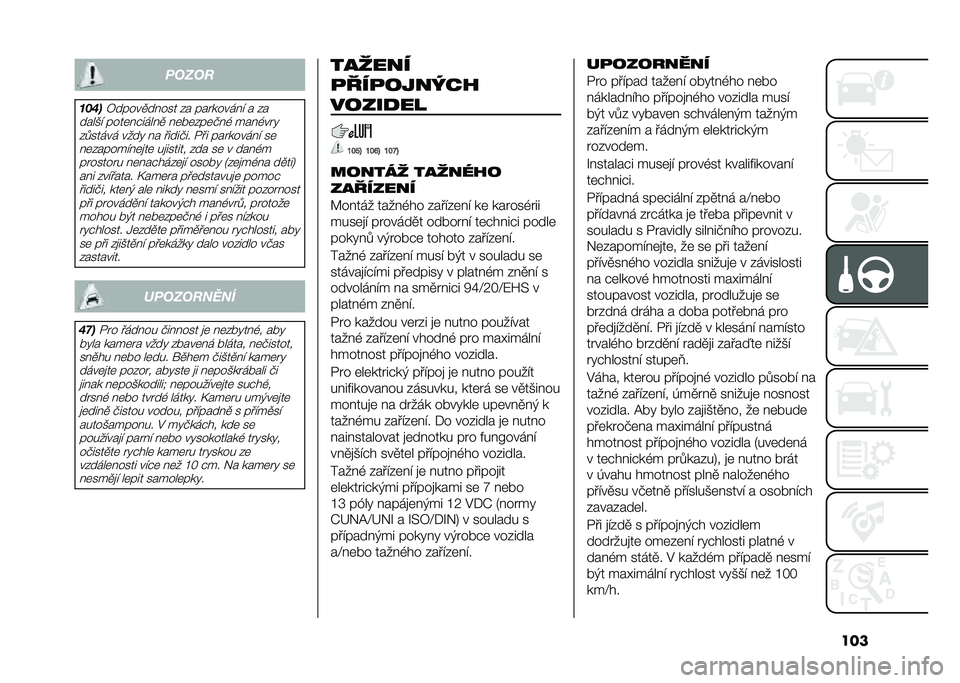 FIAT 500L 2021  Návod k použití a údržbě (in Czech) ��������
��&� ��7�����
�� ��� �&� �������� �" � �&�
����)�" ����	� �$���� �
 � �	��	�&��	�+� �, ��� �,��� �&�.����� ���� � � �����+�� �/��