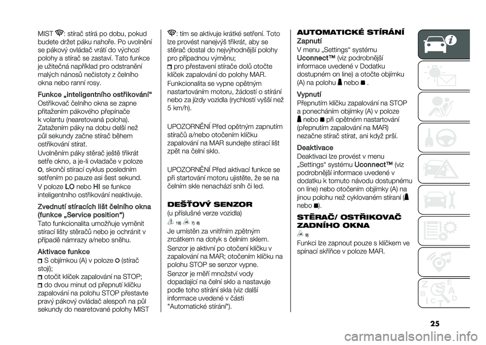FIAT 500L 2021  Návod k použití a údržbě (in Czech) ���A�O�>� �4 ���"���+ ���"�� �� ����� �����
����	��	 ����	� ���� � �����	� �/� ����� �
� �"
��	 ������( �������+ �����" �� ��(�$���&�"