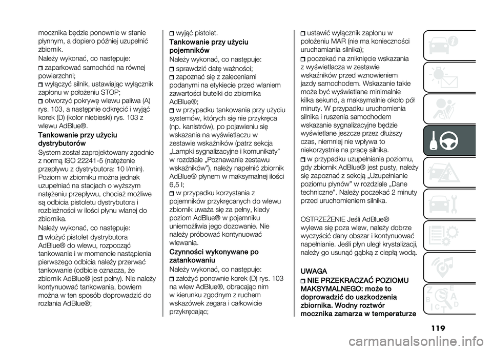 FIAT 500L 2020  Instrukcja obsługi (in Polish) ����
������
� ������	 ��������	 � ������	
�������
�" � �����	�� ���1���	� �����	����$
��������
�
�9���	�#� ���
����$�" �� ����