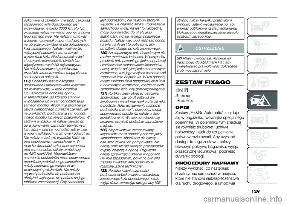 FIAT 500L 2020  Instrukcja obsługi (in Polish) ������
�������� ���
������ �>������ �$ ����
�����
��������	�� �
��� ���������	�� ��	������	�������� �� ��
��� �R��� �
�
�
