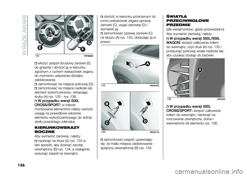 FIAT 500L 2020  Instrukcja obsługi (in Polish) ��(��C�@�*�F�8��@�(�@�C�F�F
���	 ���
���<���I�N�1����#��$ ��	���� ������� �#�����
� �5�8�6
�� ������� � �������$ ��! � �
��	����
�
�������