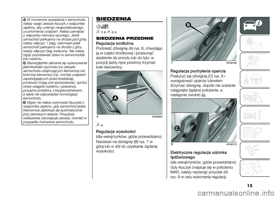FIAT 500L 2020  Instrukcja obsługi (in Polish) �����( �
��
�	����	 ���������� � ���
������
����	�#� ����!�$ ������	 �
������
 � ����!�����
� ��������" ��� ����
��!�$ ���	����