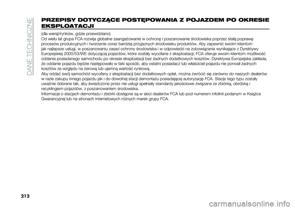 FIAT 500L 2020  Instrukcja obsługi (in Polish) ��D�@�9�8��>�8�.�Q�9�F�.�*�9�8
����	�
���	��� ��������� �	����"�	���
���
 � �	���
���� �	� ���
����
����	� ��
��
���
�5��� ��	�����E����
��