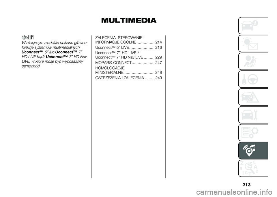 FIAT 500L 2020  Instrukcja obsługi (in Polish) ���
��� �������
�( �����	�����
 ���������	 ������� ������	
�)���
���	 �����	�
�� �
�����
�	��������
��/�����/�.�?��? �����/���