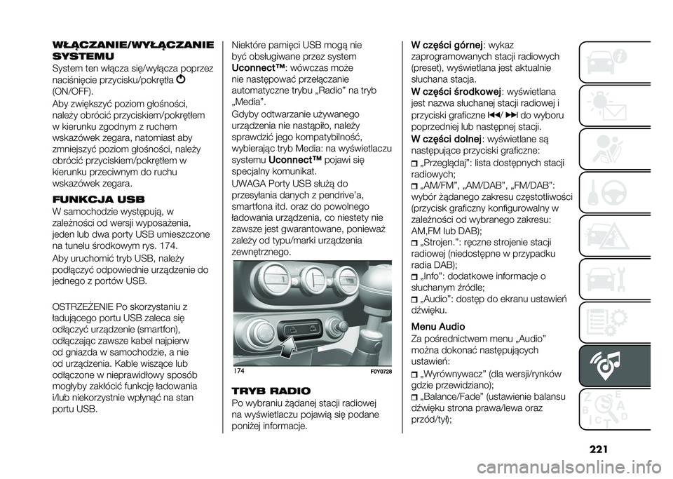 FIAT 500L 2020  Instrukcja obsługi (in Polish) ���������
����2�������
���
�������
�<����	�
 ��	� ���!��� ����E����!��� ������	�
����� ������	 ��������
��E���
�����
�5��9�