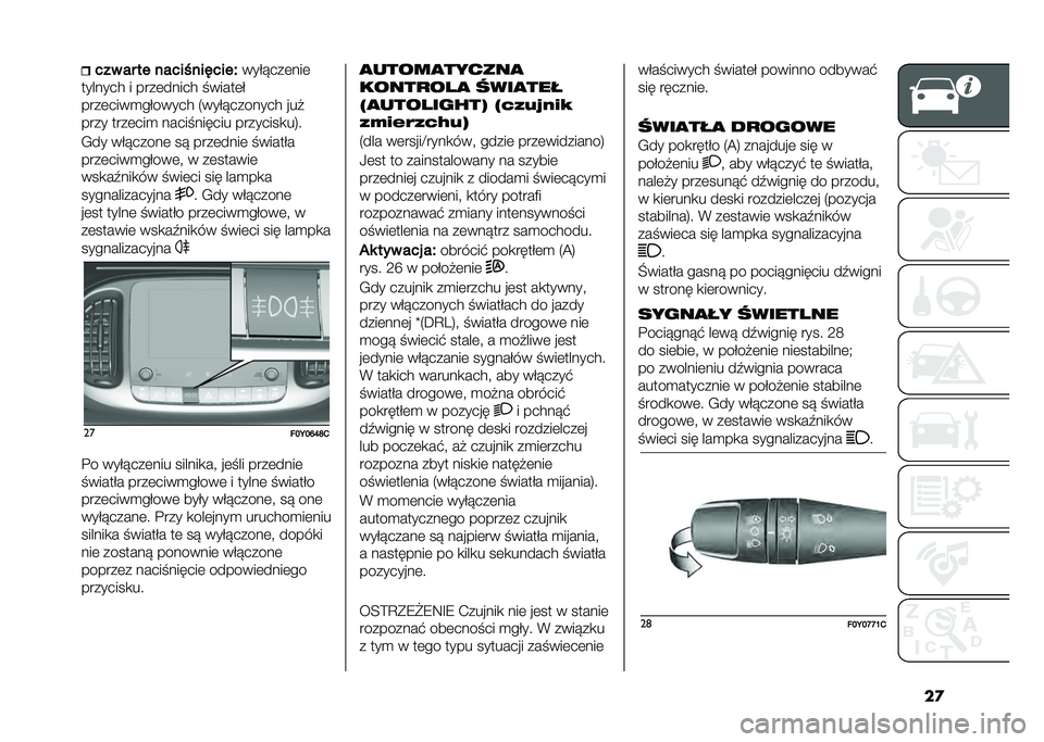 FIAT 500L 2020  Instrukcja obsługi (in Polish) ��
��� �� �� �����&���(����
����!���	���	
������� � ����	����� � �����	�
����	����
������� �5����!������� ���#
���� ����	�