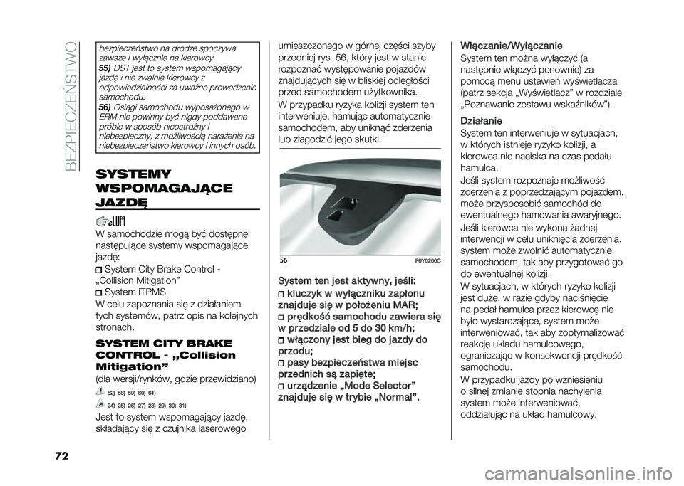 FIAT 500L 2020  Instrukcja obsługi (in Polish) ��P�8�*�%�F�8�.�*�8�_�<�>�(�
�
�
��	����	���	�&���� �� ������	 ��������
������	 � ����!�����	 �� �
��	������
�(�(��D�<�> ��	�� �� �����	�
 �
