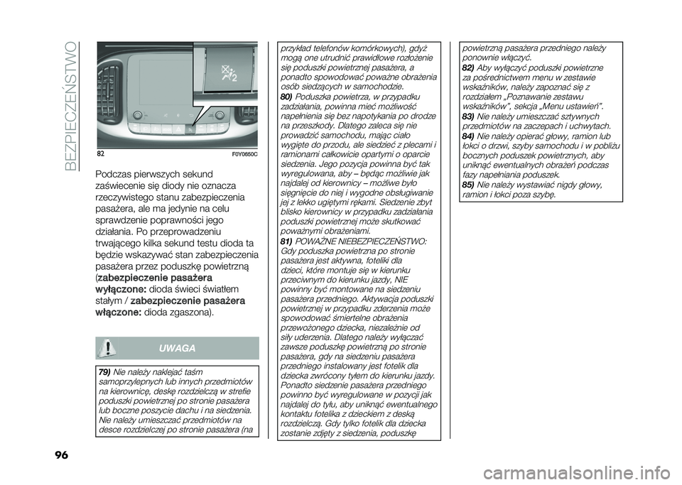 FIAT 500L 2020  Instrukcja obsługi (in Polish) ��P�8�*�%�F�8�.�*�8�_�<�>�(�
��	 �	�
���<��N���1
�%������ ���	������� ��	�
���
��� ���	��	���	 ��� ����� ���	 �������
���	��������	�� ��