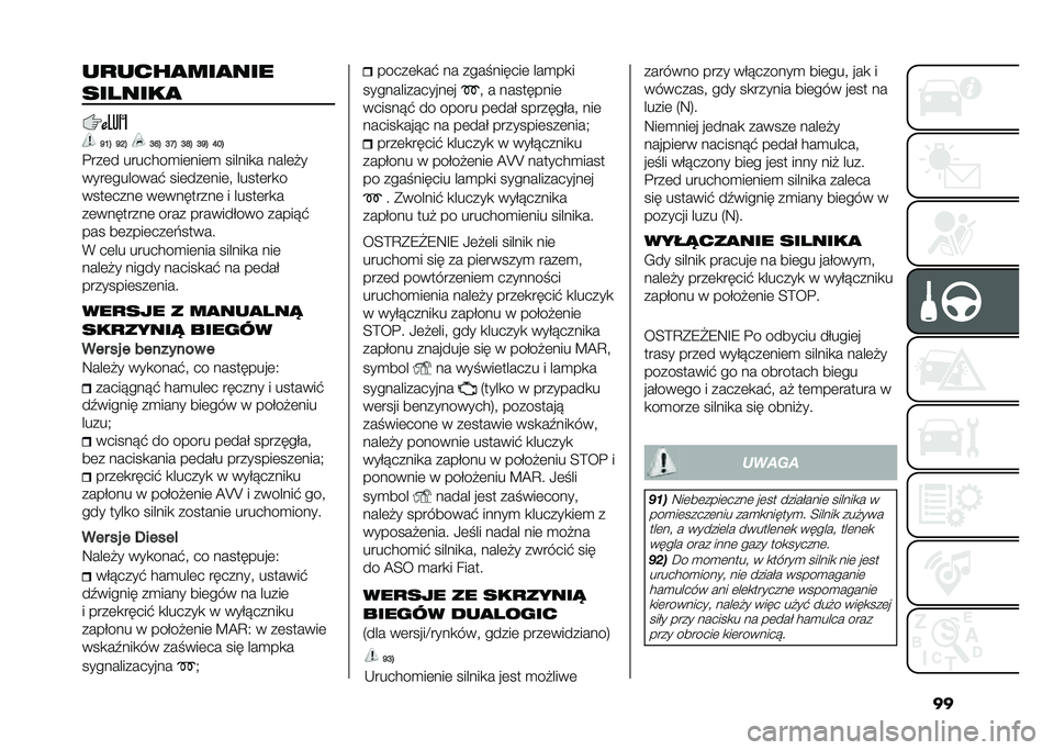 FIAT 500L 2021  Instrukcja obsługi (in Polish) ����
����
���
���
��� ����
�M�L�$ �M�I�$ �J�N�$ �J�H�$ �J�P�$ �J�M�$ �O��$
�%���	� �������
��	���	�
 ������
� ����	�#�
����	�������$ ���	���	���	