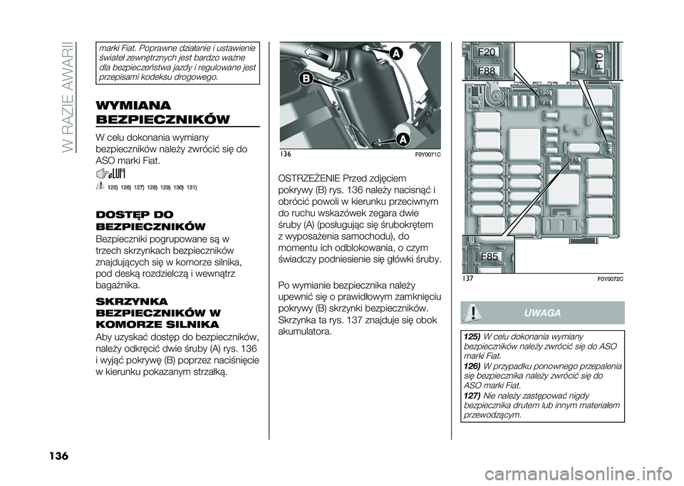 FIAT 500L 2021  Instrukcja obsługi (in Polish) ��(��C�@�*�F�8��@�(�@�C�F�F
���	
�
���
� ����� �%�������	 ���������	 � �������	���	
� �����	� ��	���������� ��	�� ������ ���#��	 ��� 