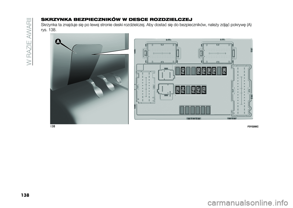 FIAT 500L 2021  Instrukcja obsługi (in Polish) ��(��C�@�*�F�8��@�(�@�C�F�F
������
�����
 ����	��������� � ����� �
������� ����
�<�
�����
� �� ��������	 ��� �� ��	��	� �������	 ��