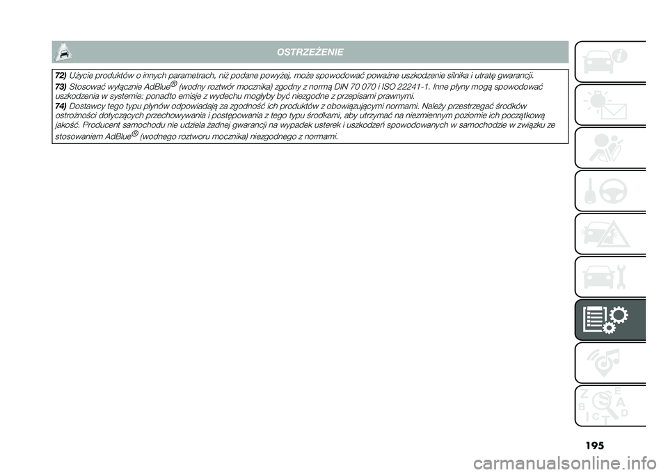 FIAT 500L 2021  Instrukcja obsługi (in Polish) ������ �!�"�#�$�#�%�&�#
�*���-�#����	 ������
��� � ������ �����
�	������" ���# ������	 �����#�	��" �
��#�	 ����������$ �����#��	 ����
�