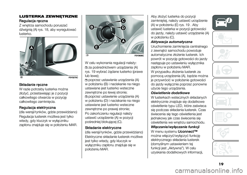 FIAT 500L 2021  Instrukcja obsługi (in Polish) ��� �����
��
 �����"��
���
�8����!��� � � �(����
�* ������� ���
������ ��������$
��1������! �5�@�6 ���� �G�;�" ��� ����	�������$
