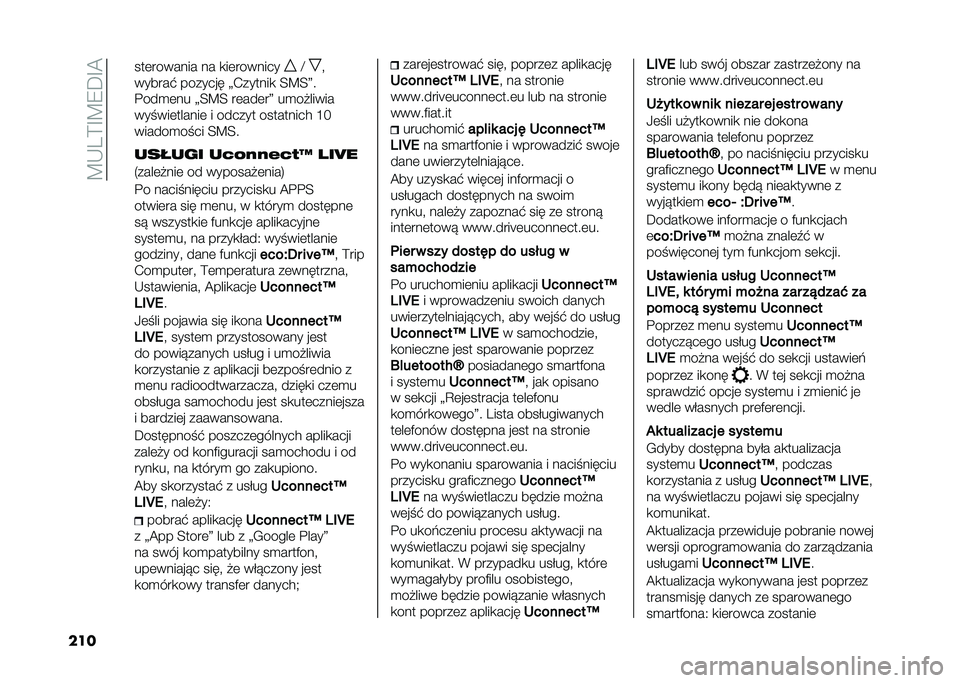 FIAT 500L 2021  Instrukcja obsługi (in Polish) ��B�-��>�F�B�8�D�F�@
��� ���	������� �� �
��	������� �E �"
������$ ������� �=�.������
 �<�B�<�?�
�%���
�	�� �=�<�B�< ��	���	��? ��
��#�����
��