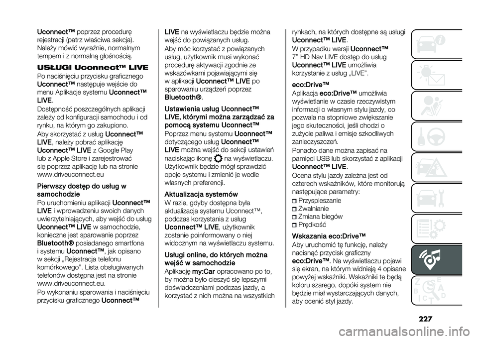 FIAT 500L 2021  Instrukcja obsługi (in Polish) ���
�7��������K
������	� �����	����
��	��	������� �5����� ���� ���� ��	�
����6�
�9���	�#� �
����$ �����1���	�" ����
�����

��	�
��