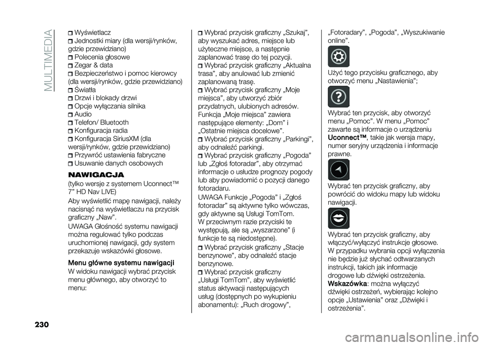 FIAT 500L 2021  Instrukcja obsługi (in Polish) ��B�-��>�F�B�8�D�F�@
��� �(�� ���	�����
�0�	������
� �
���� �5��� ��	�����E����
���"
�����	 ����	���������6 �%���	��	��� �������	
�*�	��