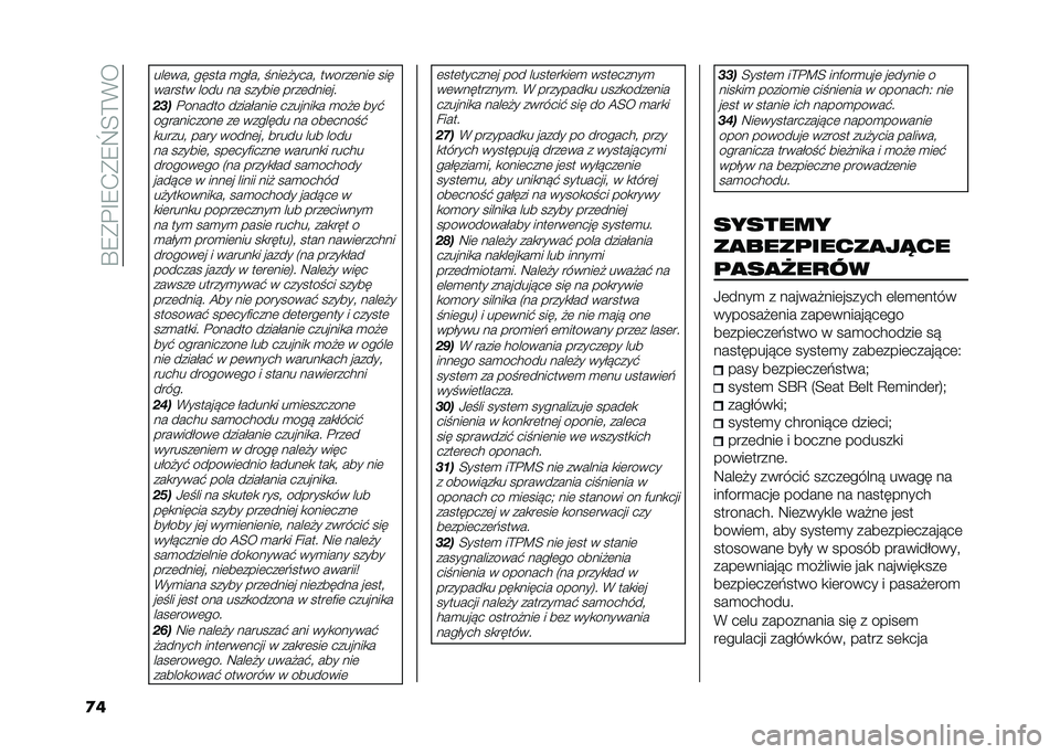 FIAT 500L 2021  Instrukcja obsługi (in Polish) ��P�8�*�%�F�8�.�*�8�_�<�>�(�
�
�
���	���" ����� �
����" � ���	�#����" ������	���	 ���
������ ���� �� ������	 ����	����	��
����%������ �