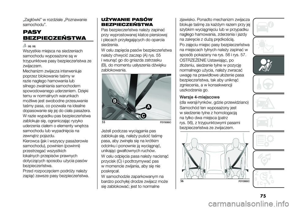 FIAT 500L 2021  Instrukcja obsługi (in Polish) �
��=�*������
��? � ���������	 �=�%���������	
���
�������?�
�	�
��
����	����������
��P�$ ��M�$
�(������
��	 �
��	���� �� ���	���	��
