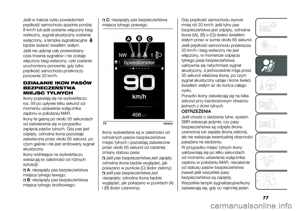 FIAT 500L 2021  Instrukcja obsługi (in Polish) �
�
�0�	� �� � ����
���	 ���
�� ��������
��	�&
�����
�� �$ ���
������ �������	 �����#�	�
�; �
�
�E� ��� ��	� �� ��������	 ���!����� ��