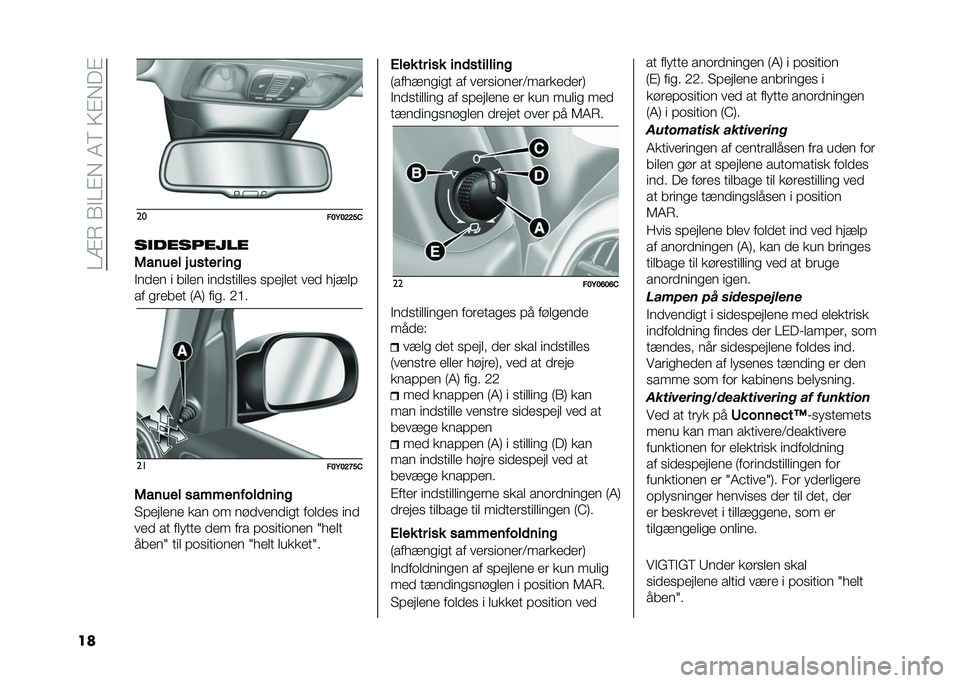 FIAT 500L 2020  Brugs- og vedligeholdelsesvejledning (in Danish) ���=�7��1�$��%�,��4�8��>�%�,��%
�� ��
���2��>�>��&
��
��������
�5����� �# ����� ���
�$���� � ����� ����
������
 �
�#����� ��� � ��!��#
