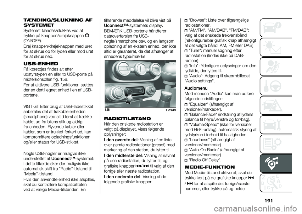 FIAT 500L 2021  Brugs- og vedligeholdelsesvejledning (in Danish) ����	�
���
���+������
�� ��
����	����	
�"��
����� ��!����
�<�
������
 ��� ��
������ �#� ����#�#���<���������#�#��
�:�/�,�<�/���;�
��
