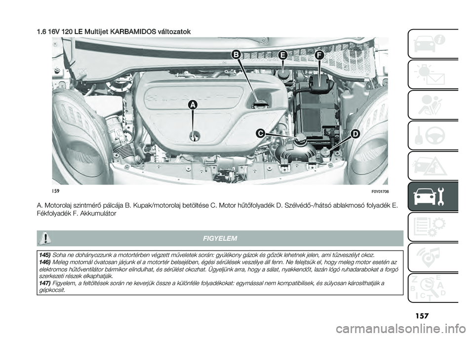 FIAT 500L 2020  Kezelési és karbantartási útmutató (in Hungarian) ���

�N�"�P �N�P�E �N�K� ��4 �5�����( �� � �#�>�;�#�5�/�<�=�0 � ����!����!�
���

���7��N�J��P
��! �<����#��� � ������(��#�- �������  �U�! ��&�� �	�A�(���