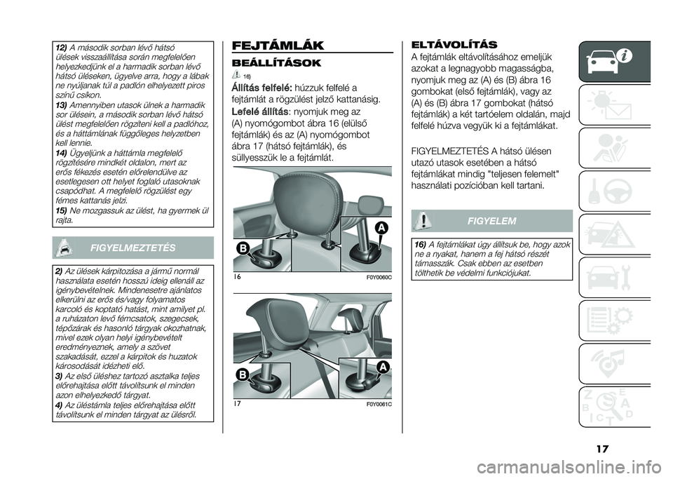 FIAT 500L 2020  Kezelési és karbantartási útmutató (in Hungarian) ��
���� �(������	 ���#�)� � ����- �
����*
������	 ������ ����$����  ���#�� �(���+�����-�� �
������	������	 �� �  �
� �#�(� ���	 ���#�)� �