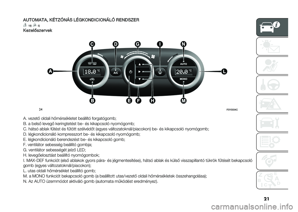 FIAT 500L 2020  Kezelési és karbantartási útmutató (in Hungarian) ��
�#�H��=�5�#��#�& � �:��3�G�6�@�0 ��:�8� �=�6�<�/�.�/�=�6�@��G �>�4�6�<�0�3�4�> �N�O�B ��B
� �����-���� � ��
� ��
���7���L�Q�.
��! ������- ���� �� �
�-�(��#�