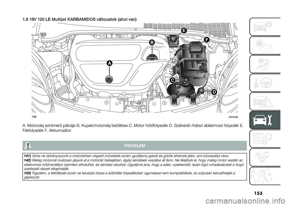 FIAT 500L 2021  Kezelési és karbantartási útmutató (in Hungarian) ���
�N�"�P �N�P�E �N�K� ��4 �5�����( �� � �#�>�;�#�5�/�<�=�0 � ����!����!� �A��1�!� � ���B
���
���7��J�L�R
��! �<������� � ������$���- �������  �V�! �