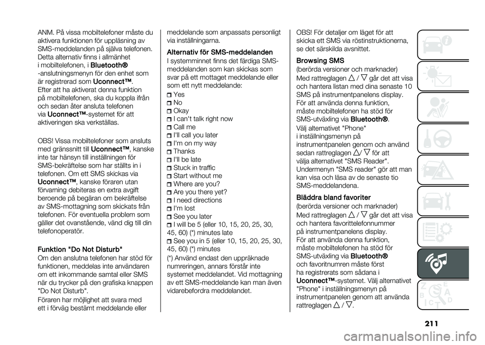 FIAT 500L 2020  Drift- och underhållshandbok (in Swedish) ����5�0�!� �9� ����� ������	�������� ����	� ��

���	����� ��
���	����� ��� �
� � ������� ��
�$�!�$�)����������� � � ������ �	�