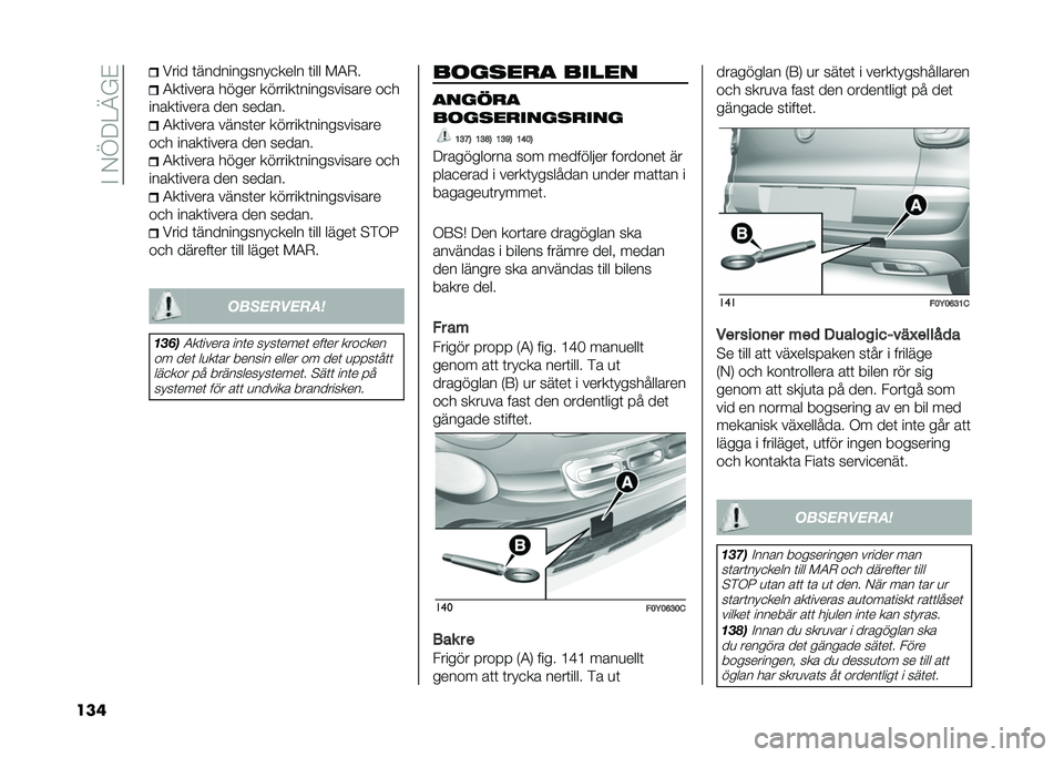 FIAT 500L 2021  Drift- och underhållshandbok (in Swedish) ��%��/�E�:��A��&
��� ���� �	�����������
���� �	��� �!�4�-�
�4��	����� ����� �������	����������� ��
�
�����	����� ��� ������