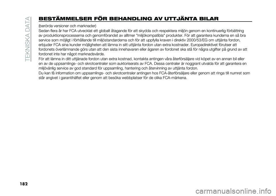 FIAT 500L 2021  Drift- och underhållshandbok (in Swedish) ��)�&�<�/�%�$�<�4��:�4�)�4
���������������
 ���
 ������
���� �� �������� �����
 �,������� ��������� ��
� ����������0
�$���� ��