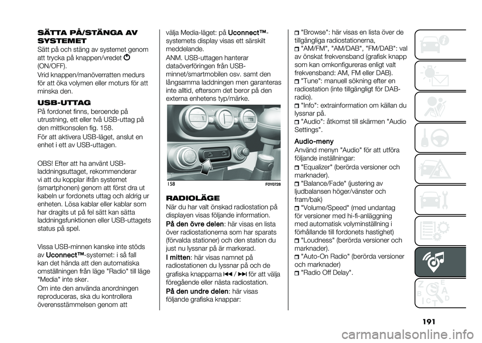 FIAT 500L 2021  Drift- och underhållshandbok (in Swedish) �������� ���,������ ��
��������
�$��	�	 � � ��
� ��	��� �� ����	����	 �����
��	�	 �	���
�� � � ���� � ���;������	
�,�.�/�;�.���0�
��
