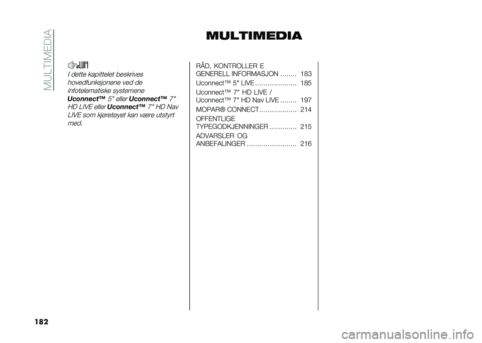 FIAT 500L 2021  Drift- og vedlikeholdshåndbok (in Norwegian) ��5�7��6�#�5�$� �#�4
��� ��	��
������
�# ��
���
 �
������
�	�
� ��
��
����
�
����
�����
�����
��
 ��
� ��

������
�	�
������
�
 �����
��
��

