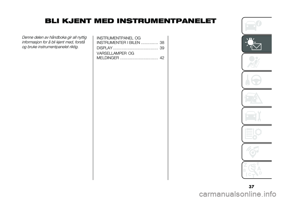 FIAT 500L 2021  Drift- og vedlikeholdshåndbok (in Norwegian) ��

��� �����
 ��� ����
��	����
�������
� �
���
 ��
�	�
� �� �������
� ��� ��	�	 ������
����������� ��� � ��	� �
��
�� ��
�� ���