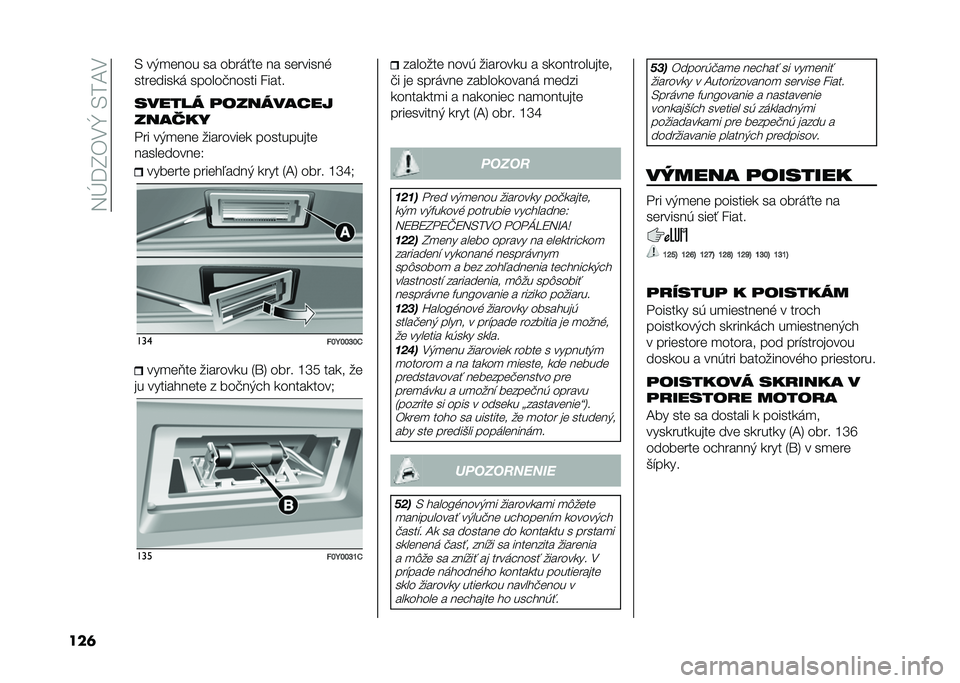 FIAT 500L 2021  Návod na použitie a údržbu (in Slovak) ��5�E�=�I�)�.�[��/��A�.
���	 �/ ��+�
���� �� ����	�!�� �� ��������
��������
�	 ������#����� �����
������ �	���������
������
�"��