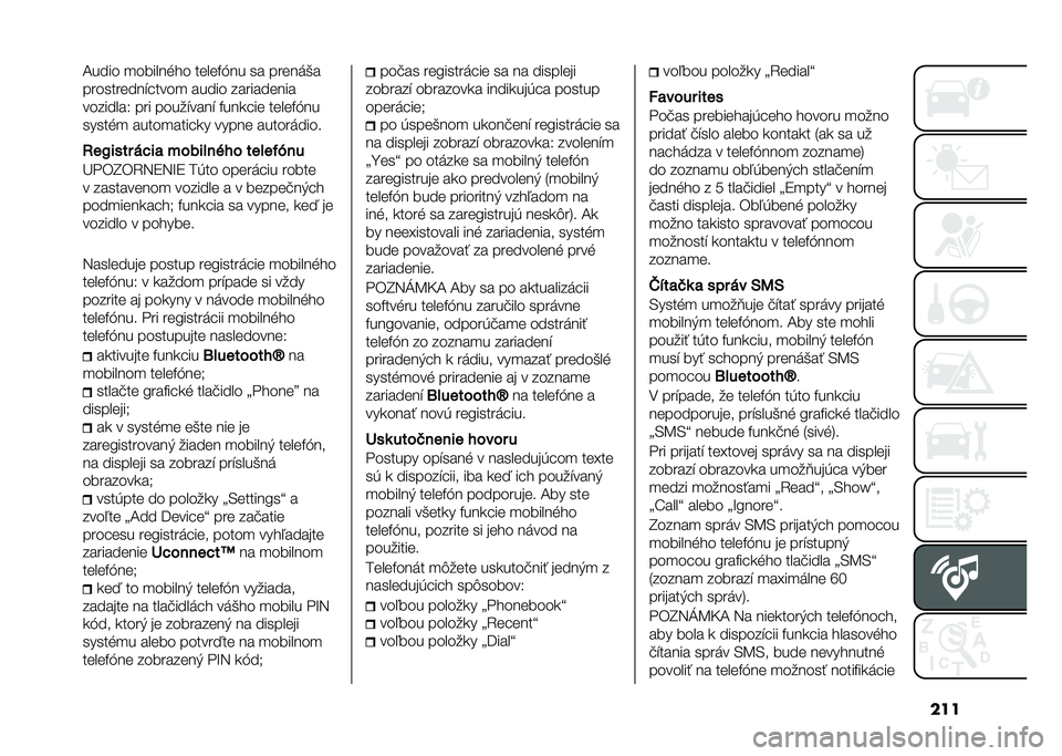 FIAT 500L 2021  Návod na použitie a údržbu (in Slovak) ����A���� �
�������� �����%�8�� �� �����	�(�
����������$� ����
 ����� ����������
��������2 ��� �����$����$ �%���
� �� ���