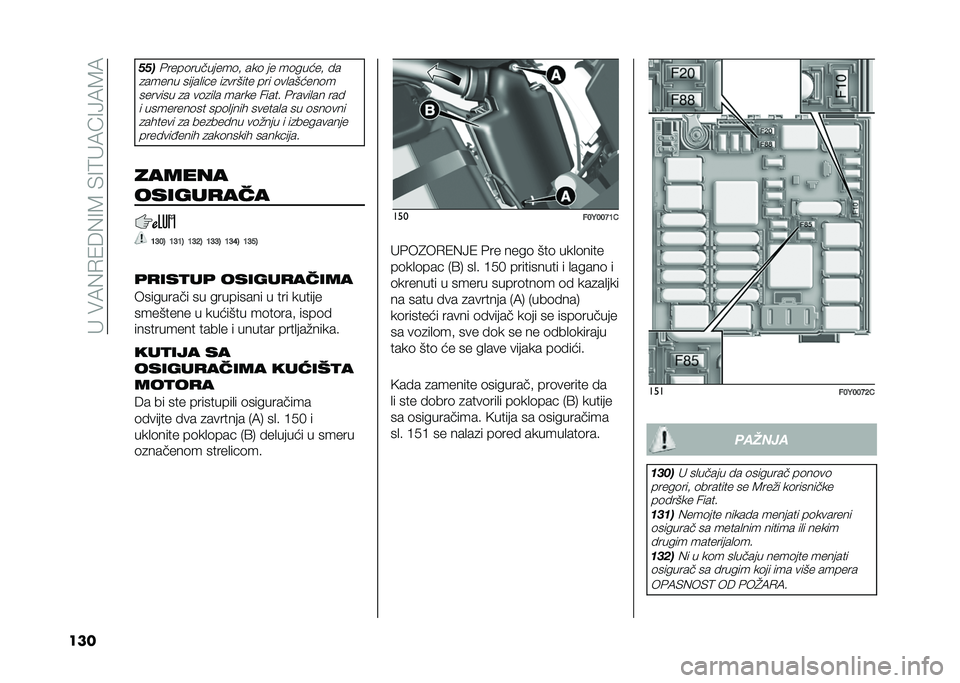 FIAT 500L 2020  Knjižica za upotrebu i održavanje (in Serbian) ��"���7�(�.�1�6�(�=�8��)�=�9�"�7�A�=�>�7�8�7
��� �$�$�
�&����	��������	�# ���	 �� ��	�����# � �
�
����� �����
��!� ��
������ ��� �	��
������	� �