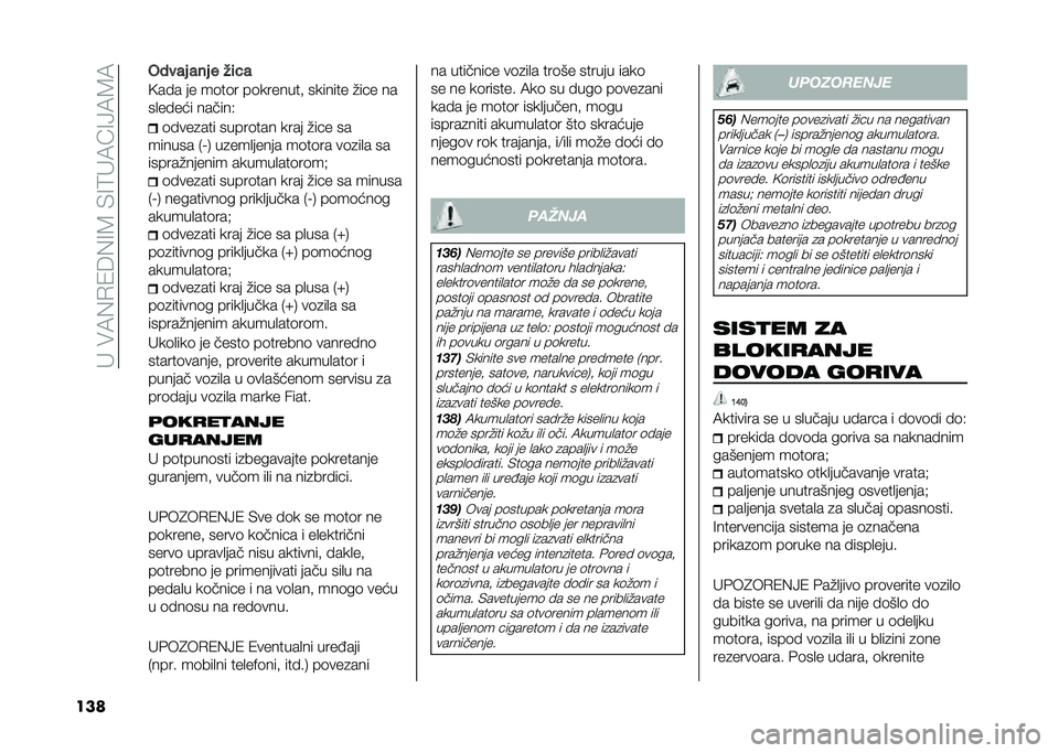 FIAT 500L 2020  Knjižica za upotrebu i održavanje (in Serbian) ��"���7�(�.�1�6�(�=�8��)�=�9�"�7�A�=�>�7�8�7
��� ����� ��� � ��	��
�<�� � �� ��	��	� ��	�������# ������� �%��!� ��
��
�� ��� ������,
�	� ���
��