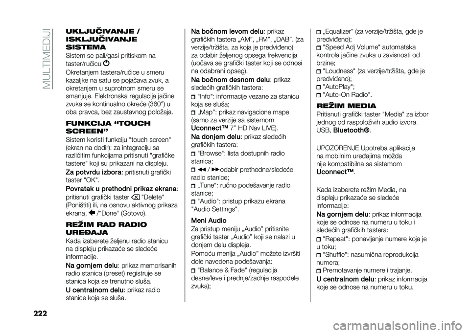 FIAT 500L 2020  Knjižica za upotrebu i održavanje (in Serbian) ��8�"��9�=�8�1�6�=�>�=
��� ������������ �.
�������������
����
���
�)����� �� ���
��;���� ��������	� ��
�������;�����!�
�����