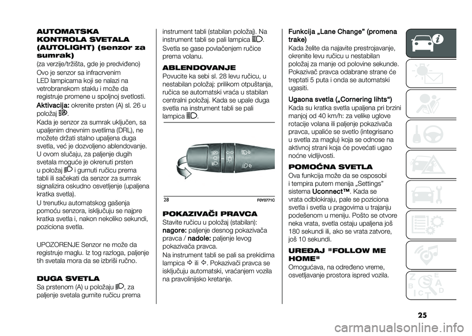 FIAT 500L 2020  Knjižica za upotrebu i održavanje (in Serbian) �����
����
���
����
�
��� ����
���
�!���
������
�" �!�-�(�*�/�0�1 �/�#
�-�)��1�#�2�"
�-�
� ����
����;���%�����# �� � �� ���� ���:���	�/
���	 ��