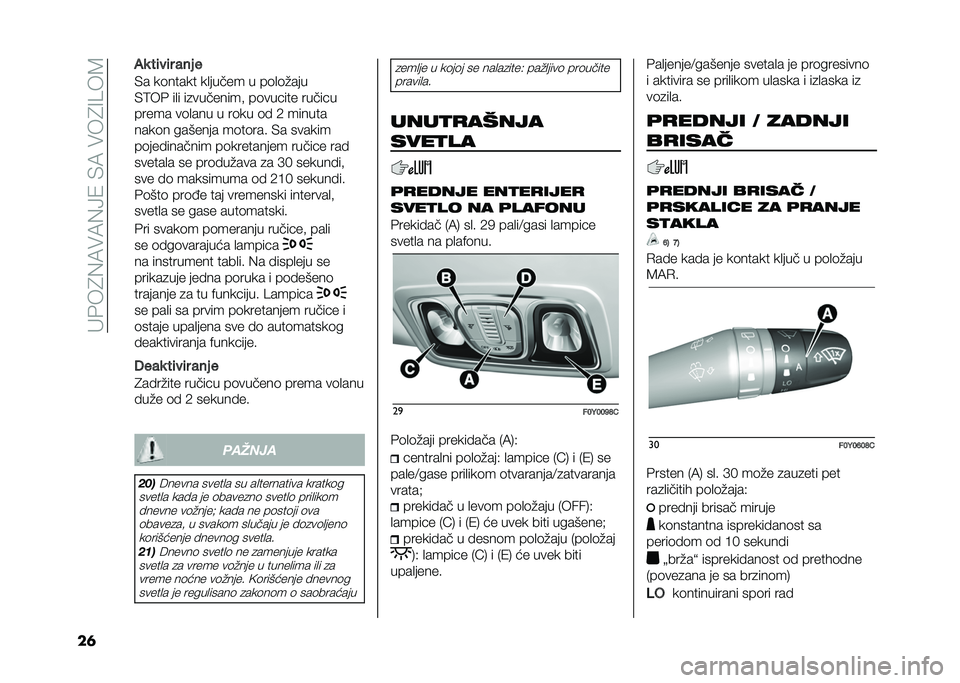 FIAT 500L 2020  Knjižica za upotrebu i održavanje (in Serbian) ��"�&��4�(�7��7�(�>�1��)�7����4�=���8
��	 �(�
 ��	��	� ��� �
�)� ��	����� ��
����� � ��	�
�	�%���
�)�9��& ��
� ��
��������# ��	���!��� �����!�
