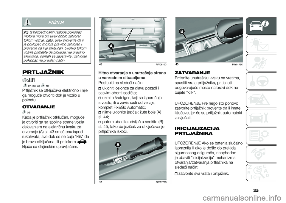 FIAT 500L 2020  Knjižica za upotrebu i održavanje (in Serbian) ��������
��%��=�
 ���
��� ��	���� ���
�
�	�� ��	��
�	���!
��	��	�� ��	�� ���� ���� � �	���	 �
����	��� ��	��	� ��	�%���� �4���	�# ���� �