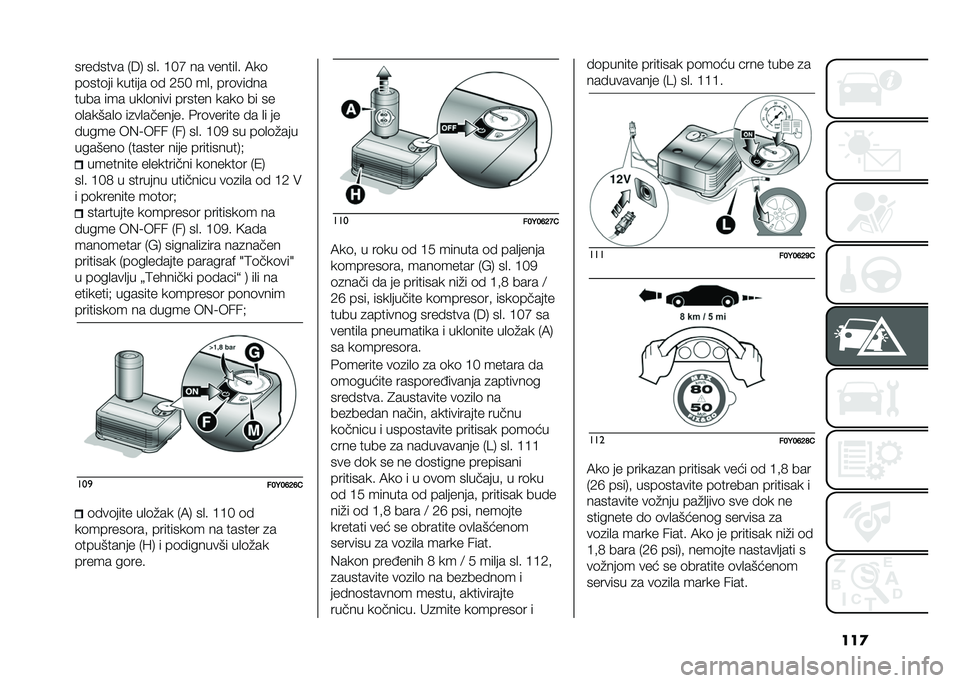 FIAT 500L 2021  Knjižica za upotrebu i održavanje (in Serbian) ���
���� ���� �-�6�/ ��
� �@��G �� ������
� �7��	
��	���	�� ������ �	�  �2�� ��
�# ���	��� ��
���� ��� ���
�	���� ������ ����	 �� ��
