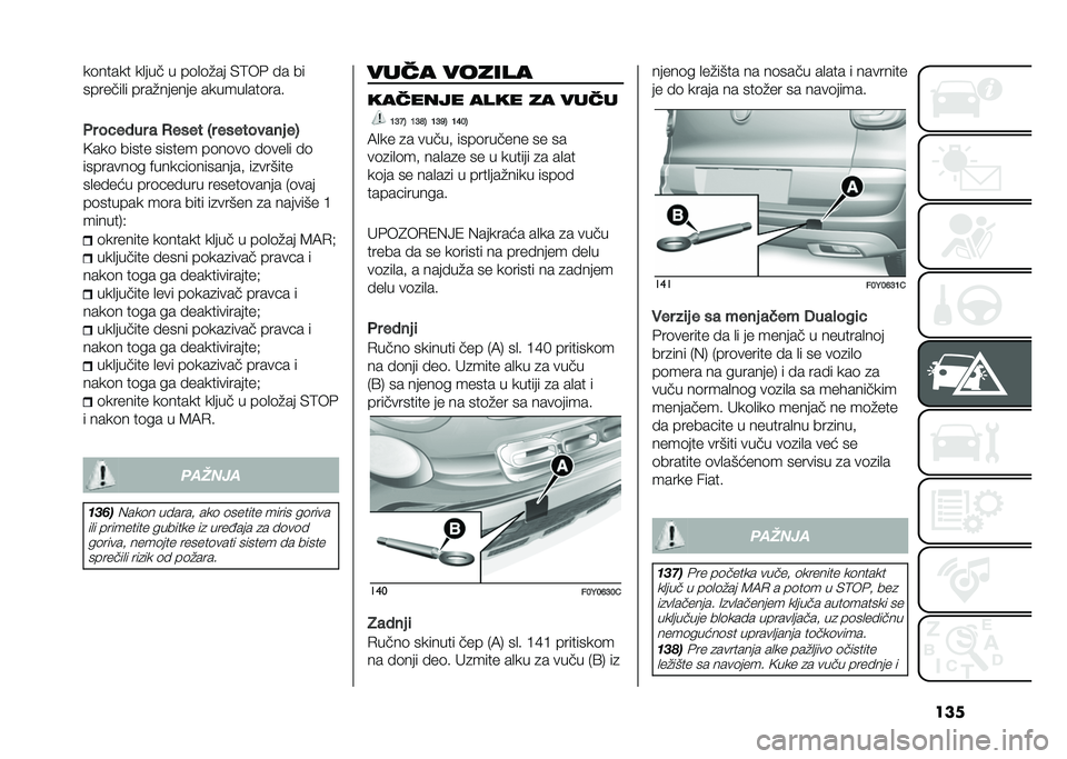 FIAT 500L 2021  Knjižica za upotrebu i održavanje (in Serbian) �����	����� ��
��� � ��	�
�	�%�� �)�9��& � � ��
�������
� ����%������ ������
���	���
�� ������ � �/���� �6� ��������� ��7
�<���