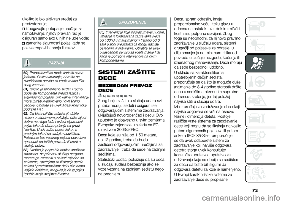 FIAT 500L 2021  Knjižica za upotrebu i održavanje (in Serbian) �
����	�
���	 �� ���	 ��������� ����:�� �
�
���� �
����
�����
��
��������� ��	������� ����:��� �
�
����	��������, �����	� ��