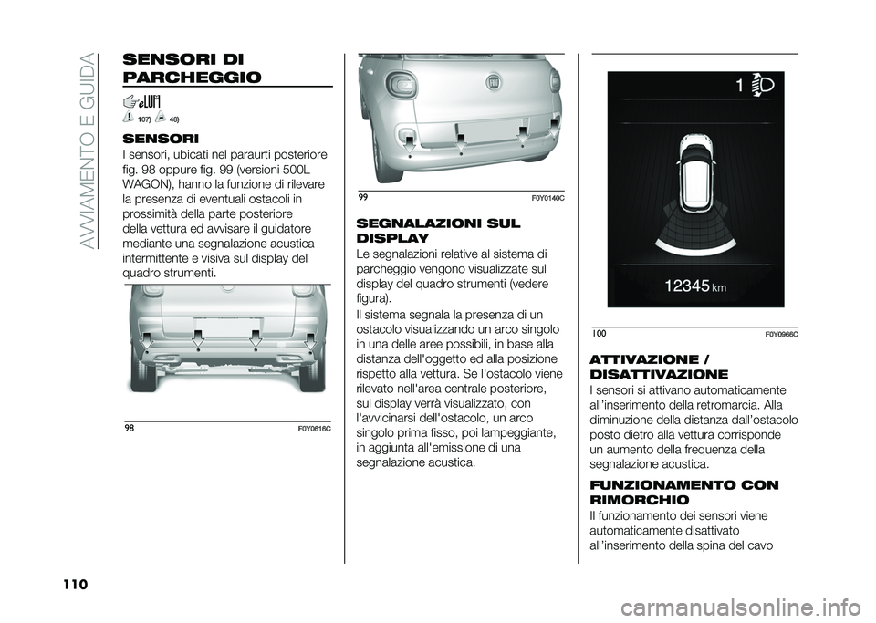 FIAT 500L LIVING 2020  Libretto Uso Manutenzione (in Italian) ���7�7�=��3�0�&�;�-��0���:�=�$�
��� ���
��	�� ��
����������	
�;��7�1 �>�?�1
���
��	��
�= �������� �����	�
� ��� ��	��	���
� ����
������
�