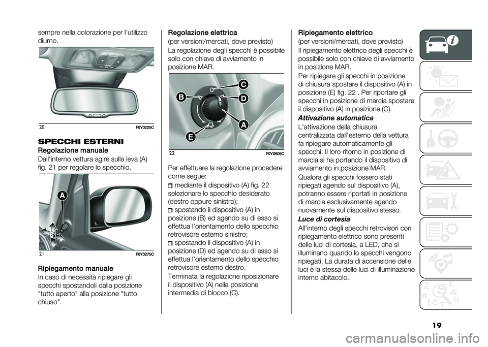 FIAT 500L LIVING 2020  Libretto Uso Manutenzione (in Italian) �����
��� �����	 ������	����� ��� �� ��
������
�������
��
���6��8�8��
������� ������
�
�)����	�����
� ���
���	�
�$�	��� ���
